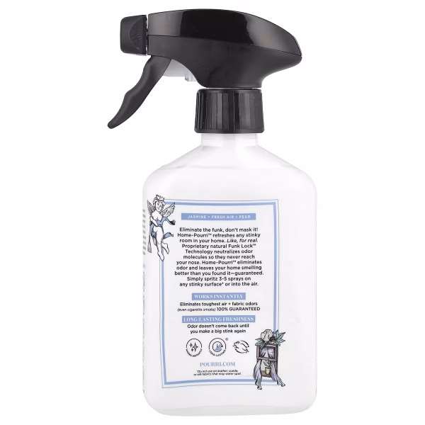 Poo-Pourri, Home-Pourri Air + Fabric, Home Odor Eliminator, Fresh Air, 11 fl oz (325 ml) - Image 2