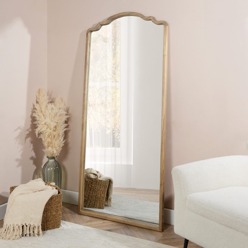 Ayra Wooden Leaner Mirror