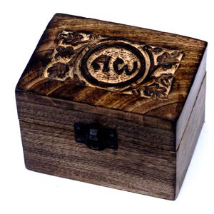 Mango Aromathrapy Box AW (holds 6) - Brown