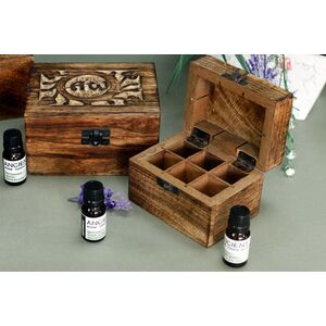 Mango Aromathrapy Box AW (holds 6) - Brown - Image 3