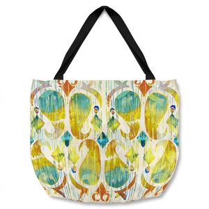 Ikat Vibrant Tote bag - Yellow