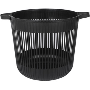 Malmo Round Storage Basket - Black or Cream