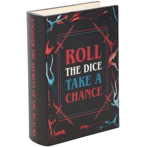 Something Different Roll The Dice Take A Chance Storage Box - Black