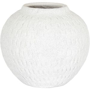 Hill Interiors Ashen Round Vase - White