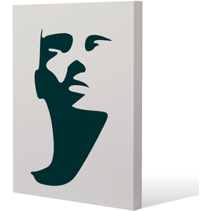 Elegant silhouette Canvas Print