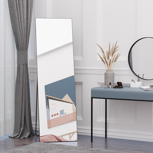 HOMCOM Full Length Floor Standing or Wall Mount Dressing Mirror