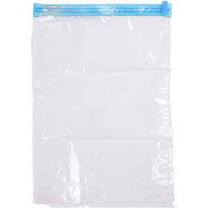 Travel Vacuum Storage Bags - Clear and Blue