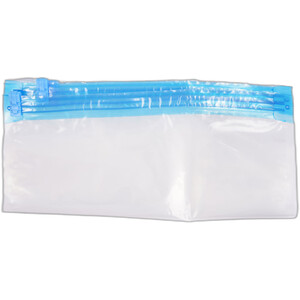 Travel Vacuum Storage Bags - Clear and Blue - Image 4