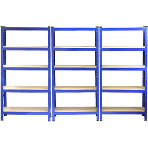 3x Q Rax 90x50x180cm Blue - Blue