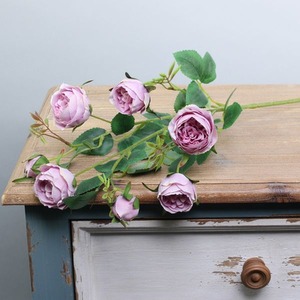 Artificial Peony Rose Spray