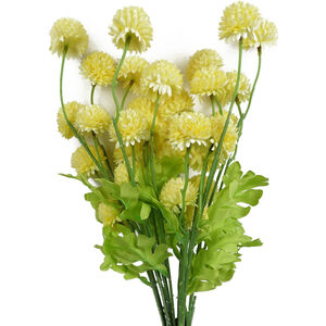 Bunch of Dahlia Pompom Artificial Stems Flowers