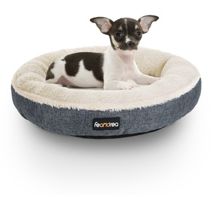 FEANDREA 55 cm Dog Bed - Dark Grey