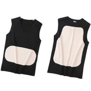 2 Pieces Men with Both Sides with Velvet Without Marks and Warm Vests