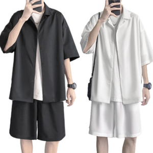 Men's 2-Pack Short Sleeved Top and Short Set